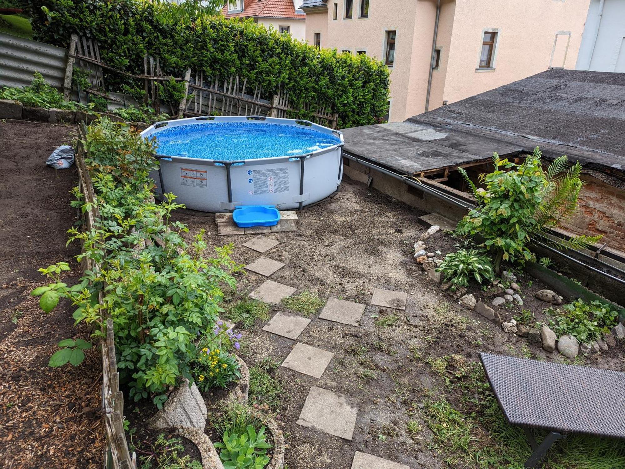 R3 - Urlaubsmagie - Helle Wohnung Mit Garten & Pool Rathmannsdorf Exterior photo
