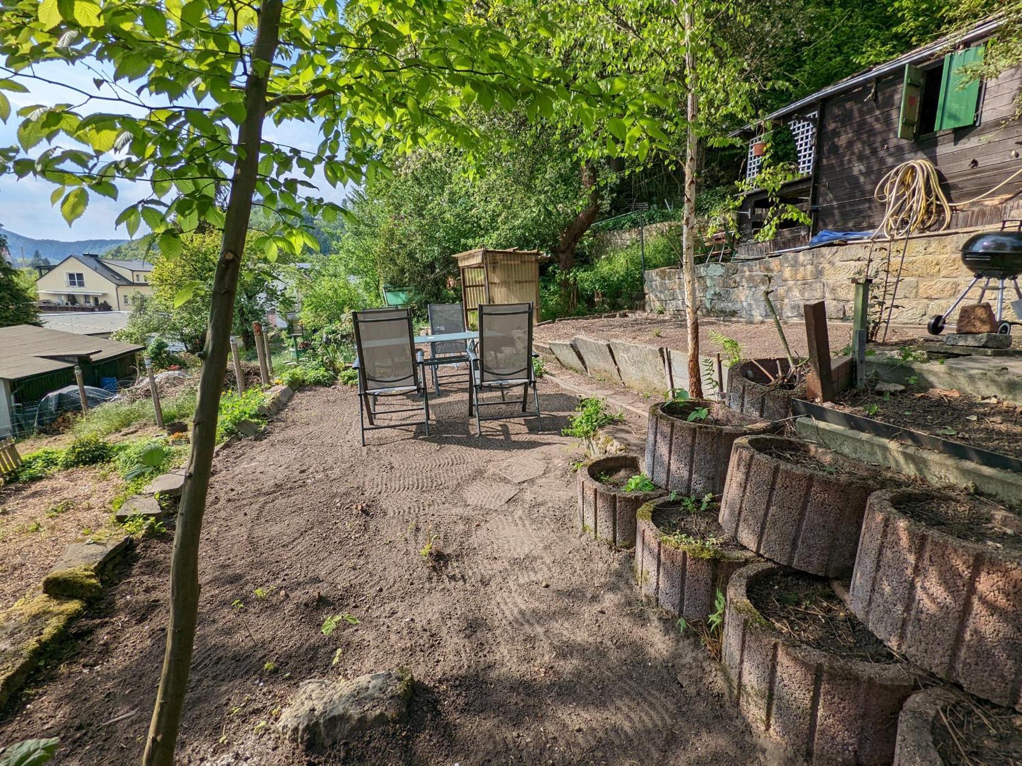 R3 - Urlaubsmagie - Helle Wohnung Mit Garten & Pool Rathmannsdorf Exterior photo
