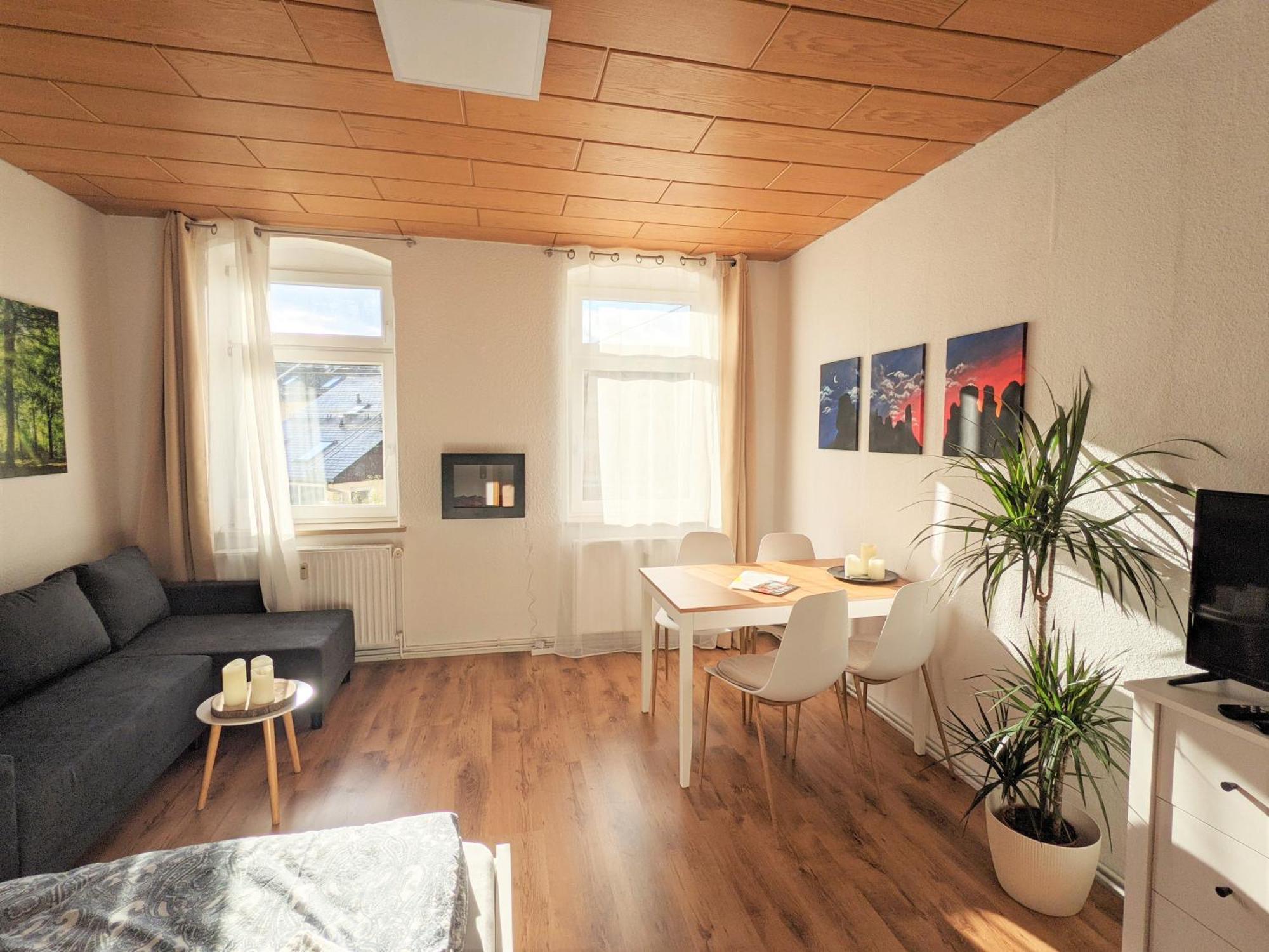 R3 - Urlaubsmagie - Helle Wohnung Mit Garten & Pool Rathmannsdorf Exterior photo