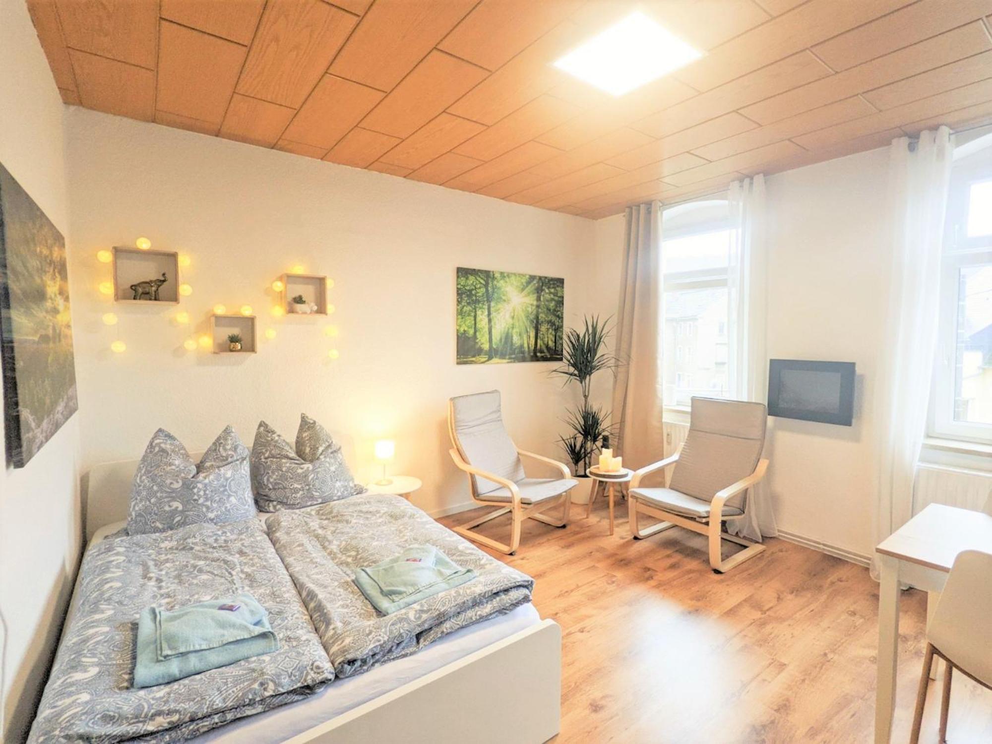 R3 - Urlaubsmagie - Helle Wohnung Mit Garten & Pool Rathmannsdorf Exterior photo